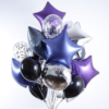 Букет из воздушных шариков для украшения праздника «Галактика»