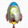 Фольгированный шар “Ракета” 74см 9188