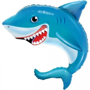 Фольгированный шар “Акула” 91см