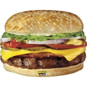 Фольгированный шар “Чизбургер” 79см