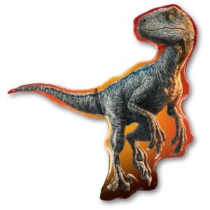 Фольгированный шар “Динозавр Раптор” 100см