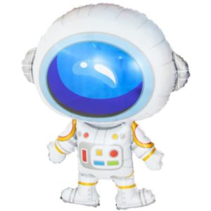 Фольгированный надувной шар с гелием «Космонавт» 70 см