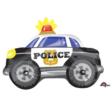 Фольгированный шар “Полицейская машина” 74см