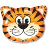 Фольгированный гелиевый шар «Голова тигренка» 70 см
