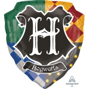 Фольгированный гелиевый шар «Гарри Поттер герб Хогвартса» 69 см