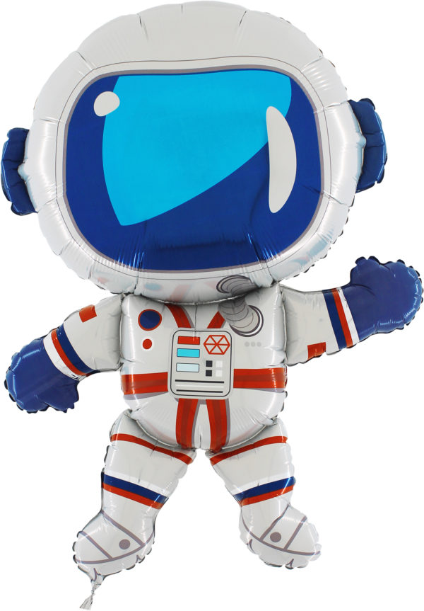 Фольгированный шар, надутый гелием, «Космонавт» 97 см