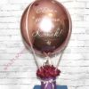 Большой шар с цветами на день рождения «Особый шик»