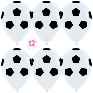Надувной шар с рисунком «Футбольный мяч», классика