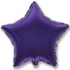 Шар “Звезда”, фиолетовая 81 см