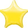 Гелиевый надувной шар «Звезда», желтая 46 см