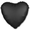 Шарик, надутый гелием, «Сердце», сатин Onyx 46 см