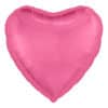 Шар, надутый гелием, «Сердце», розовый пион 46 см