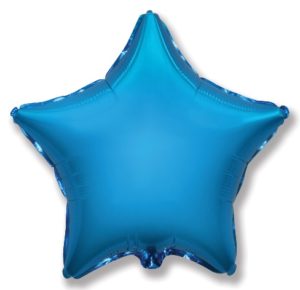 Шар “Звезда”, синяя 46см