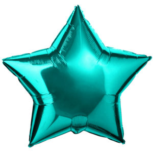 Воздушный шар на праздник «Звезда», тиффани 46 см