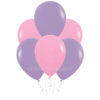 Воздушные шары “Сиреневый и розовый” 35см