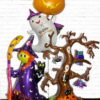 Гигантская фольгированная фигура для оформления праздника «Ведьма» 8225