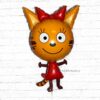 Фольгированная фигура с героями мультфильма «Три кота, Карамелька» 8384
