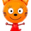 Фольгированная фигура с героями мультфильма «Три кота, Карамелька»