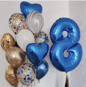 Набор воздушных шариков на день рождения «Грандиозный»