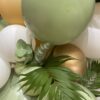 Оформление фотозоны шарами на праздник «Эвкалиптовый рай» 10284