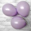 Воздушные шары под потолок для украшения праздника «Сиреневый и розовый» 35 см 11180