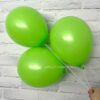 Воздушный шар, надутый гелием «Лайм» 35 см 11186