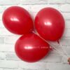 Воздушные шары “Красный и белый” 35см 11194