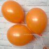 Воздушный шар для украшения праздника «Оранжевый» 35 см 11206