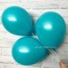 Воздушные шары 10шт на праздник «Золото металлик и тиффани» 35 см 11214