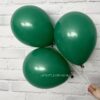 Воздушный шар с гелием «Темно-зеленый» 35 см 11223