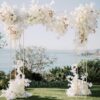 Аренда свадебной арки с цветочным декором