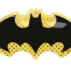 Фольгированный гелиевый шарик «Эмблема Бэтмена» 70 см 13795