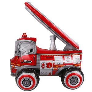 Фольгированная напольная фигура «Пожарная машина»
